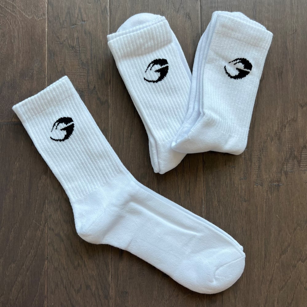 Gasp crew socks 3-pack - White - imagem 4
