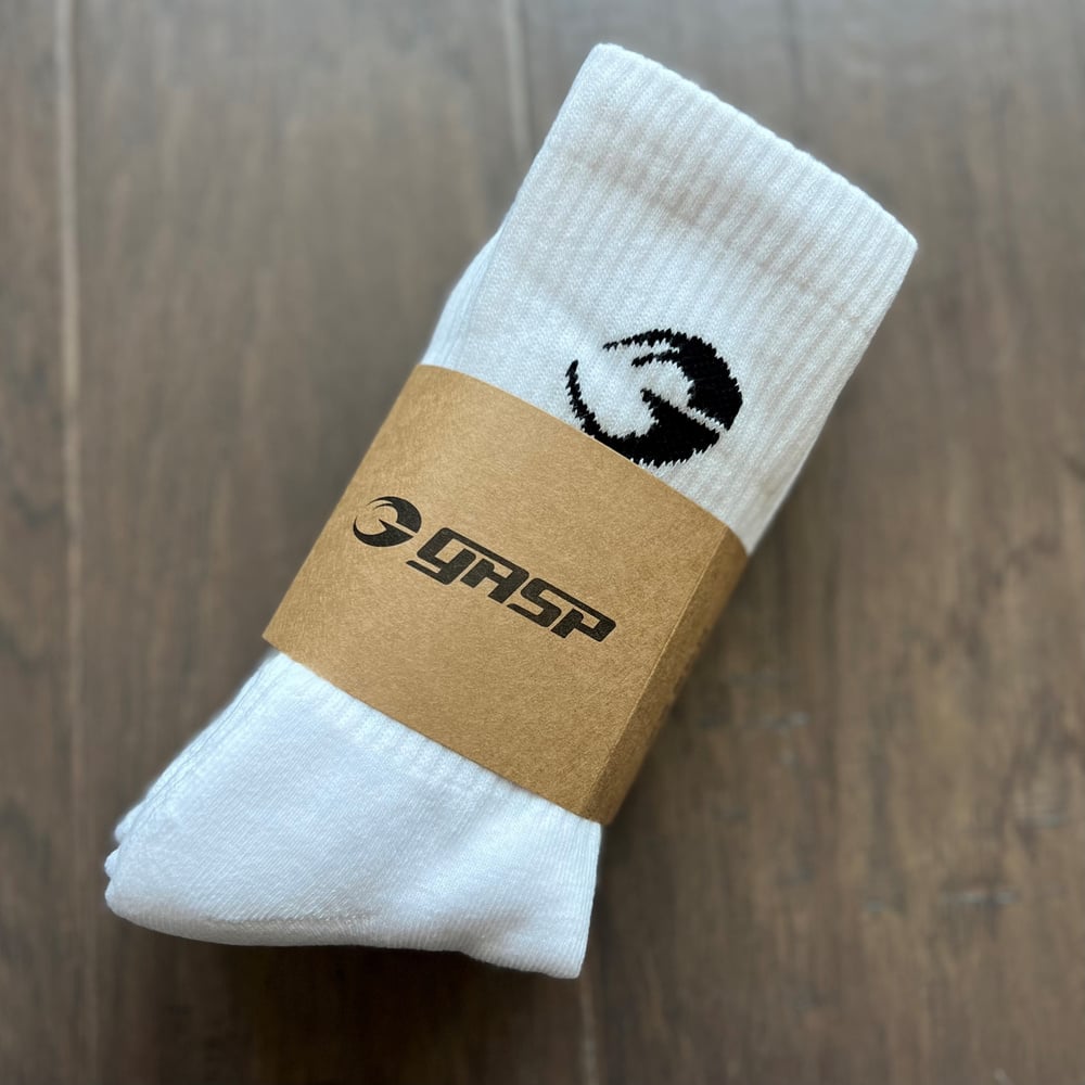 Gasp crew socks 3-pack - White - imagem 2