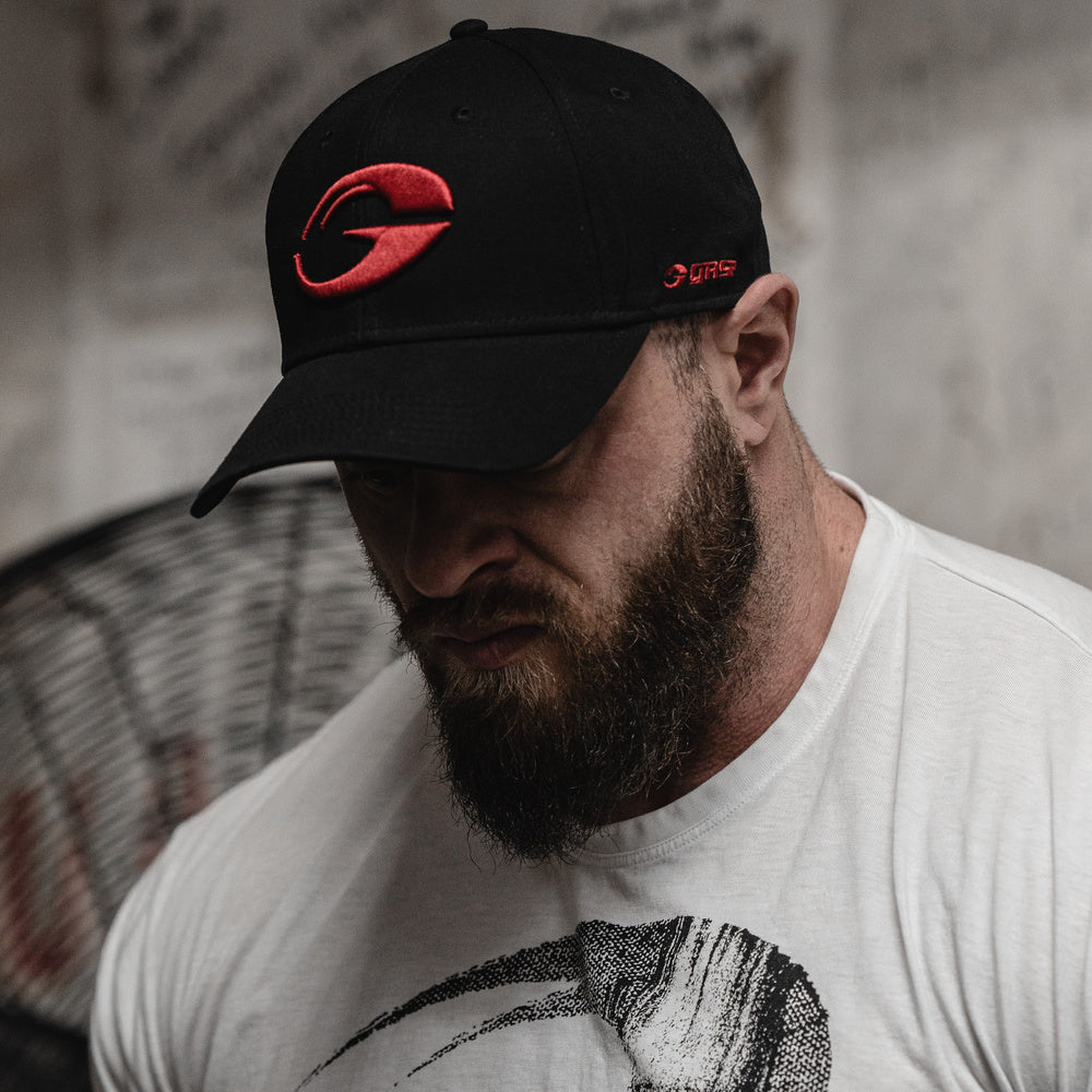 Gasp baseball cap - Black/Red - imagem 1