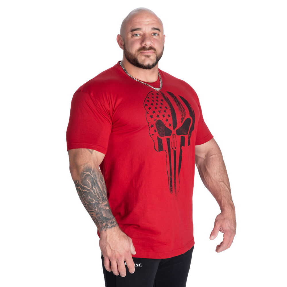Skull standard tee - Chili Red - imagem 3