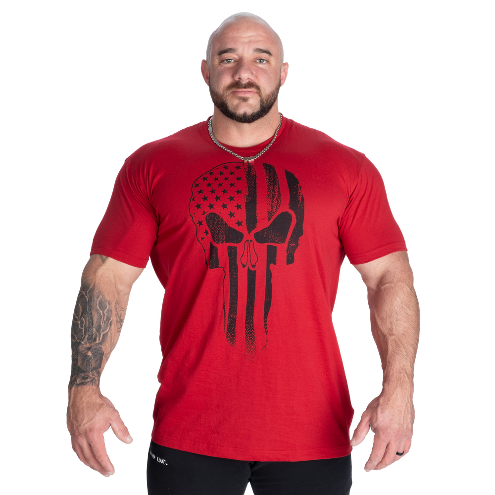 Skull standard tee - Chili Red - imagem 1