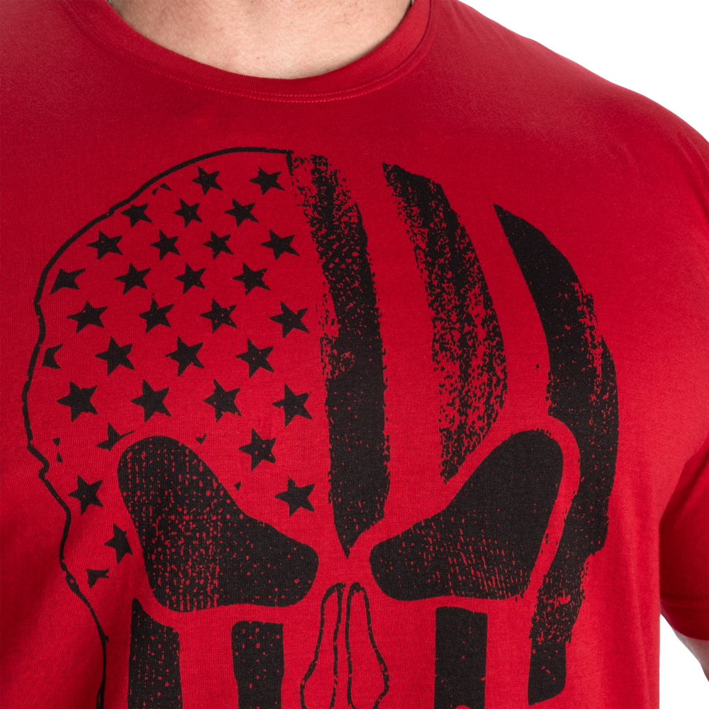 Skull standard tee - Chili Red - imagem 4