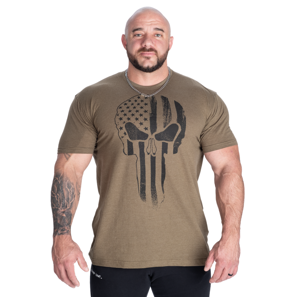 Skull Standard Tee - Army Green Melange - imagem 2