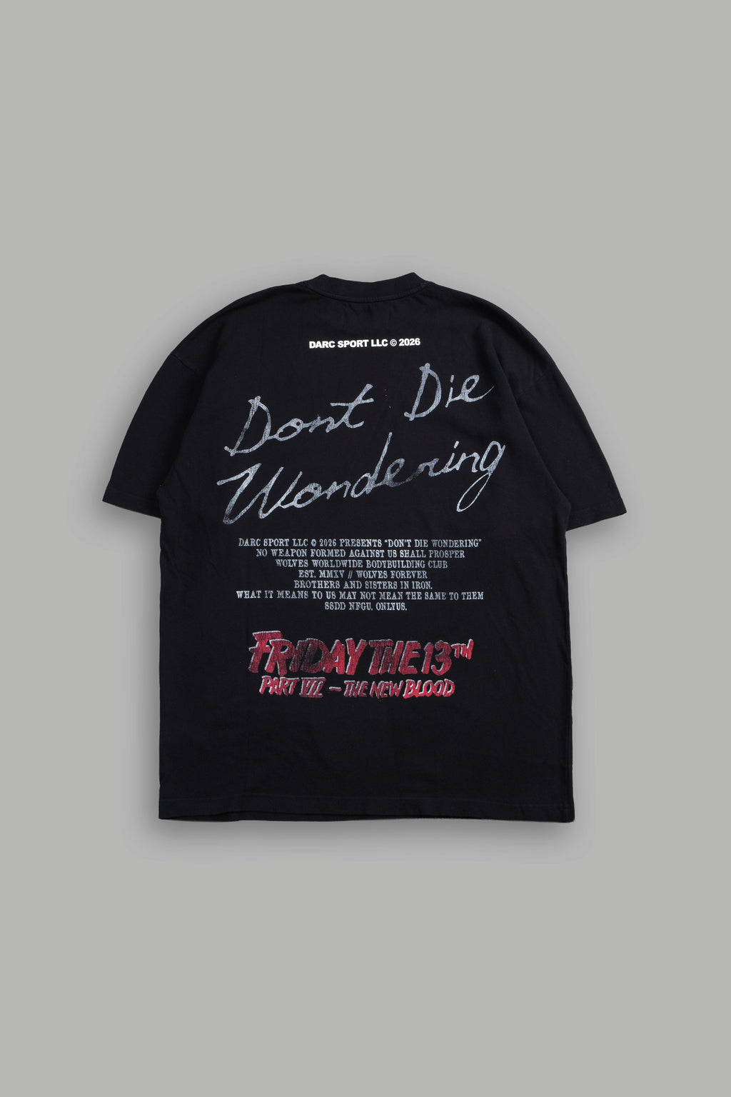 The New Blood Premium Oversized Tee In Black