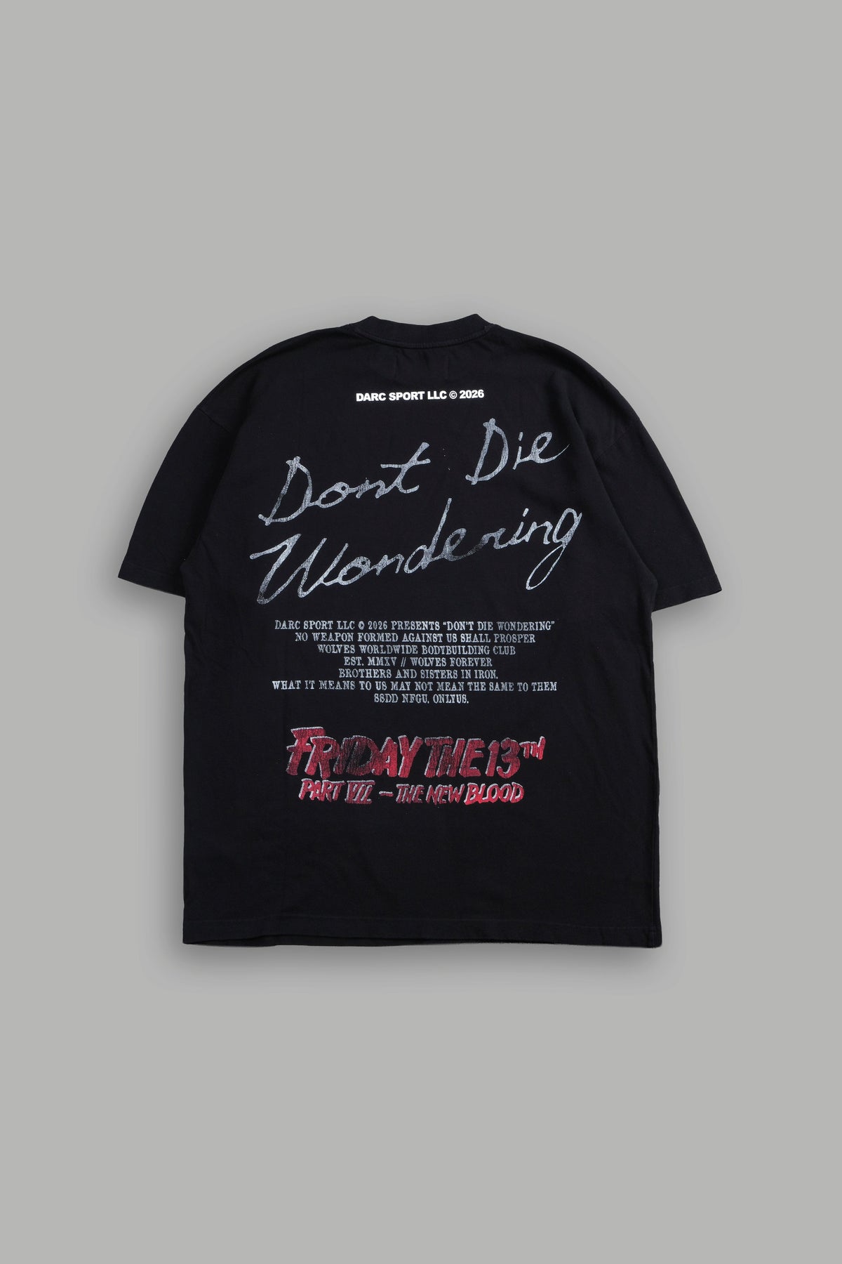 The New Blood Premium Oversized Tee In Black