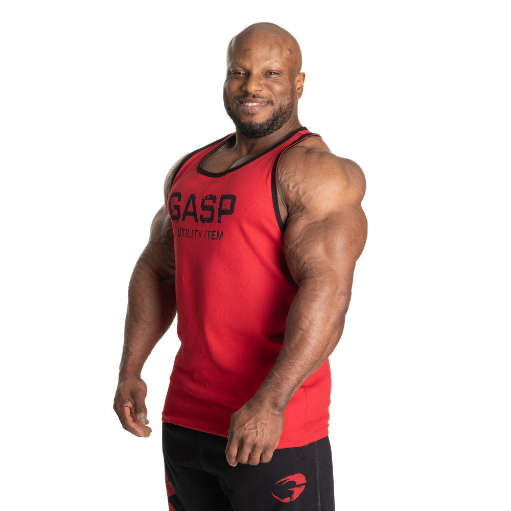 Ribbed T-back - Chili Red - imagem 3