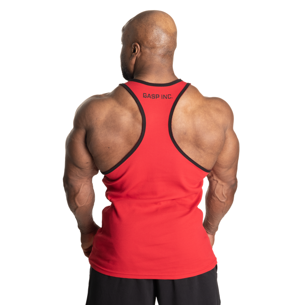 Ribbed T-back - Chili Red - imagem 2
