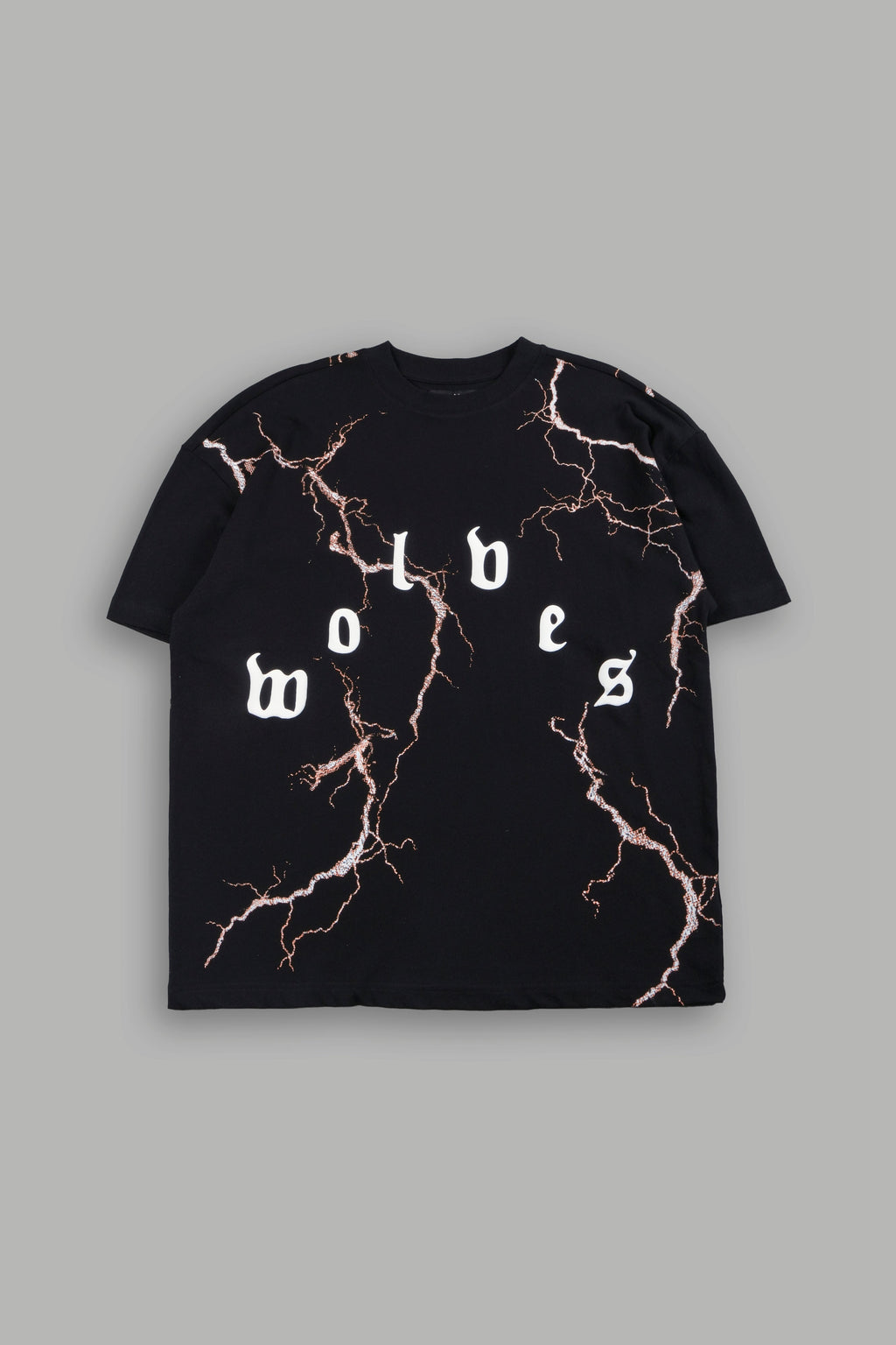 Lightning Frvr Premium Oversized Tee in Black - imagem 1