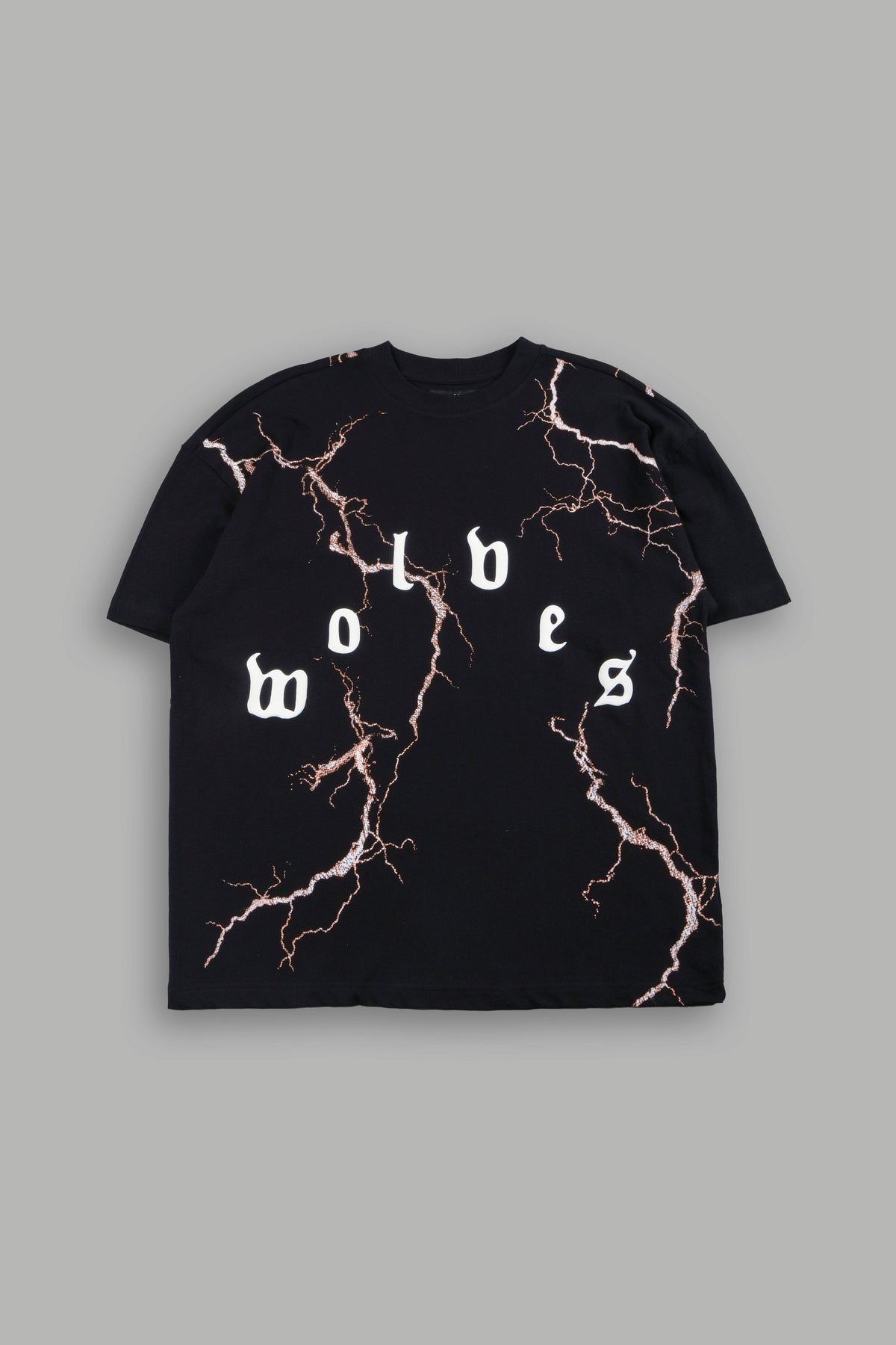 Lightning Frvr Premium Oversized Tee in Black - imagem 1