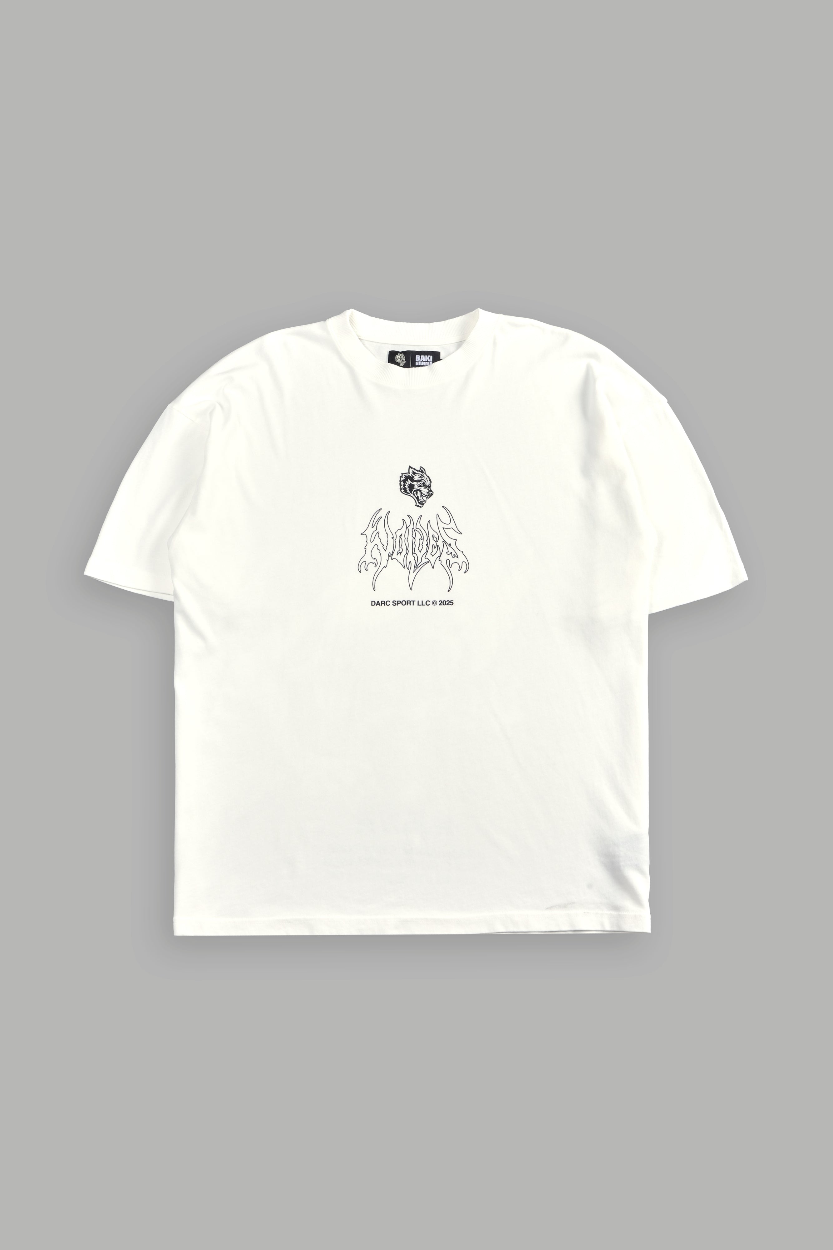 The Champion "Premium" Oversized Tee in Cream — imagem 3