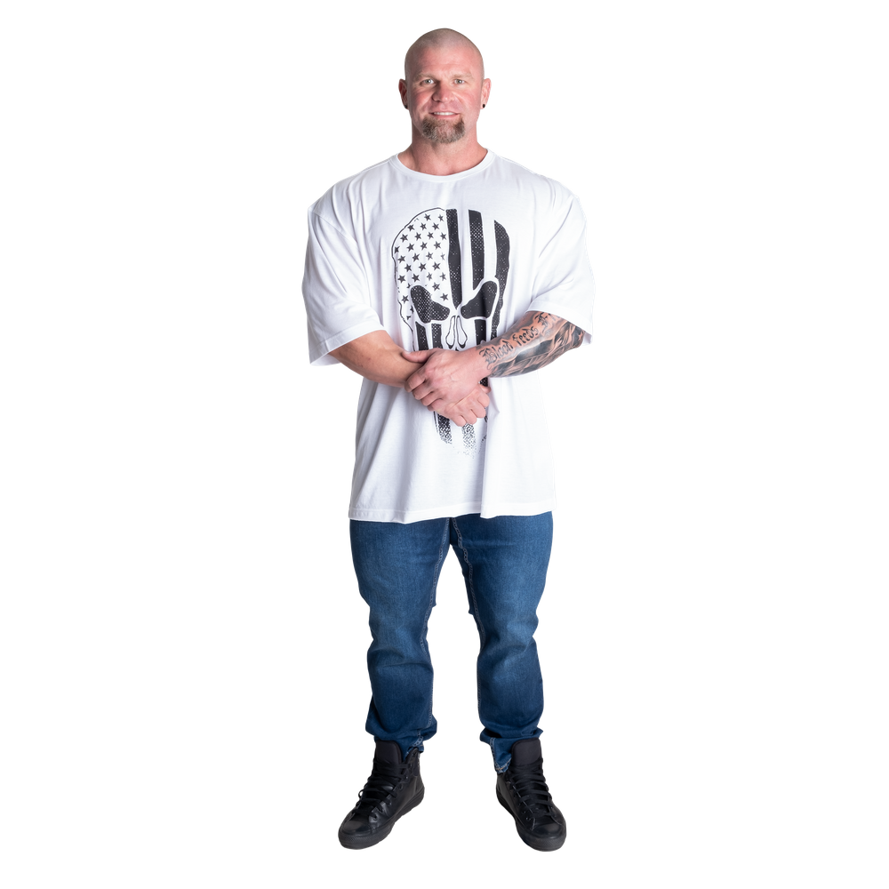 Skull Division Iron Tee - White - imagem 6