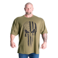 Skull Division Iron Tee - Army Green Melange - imagem 1