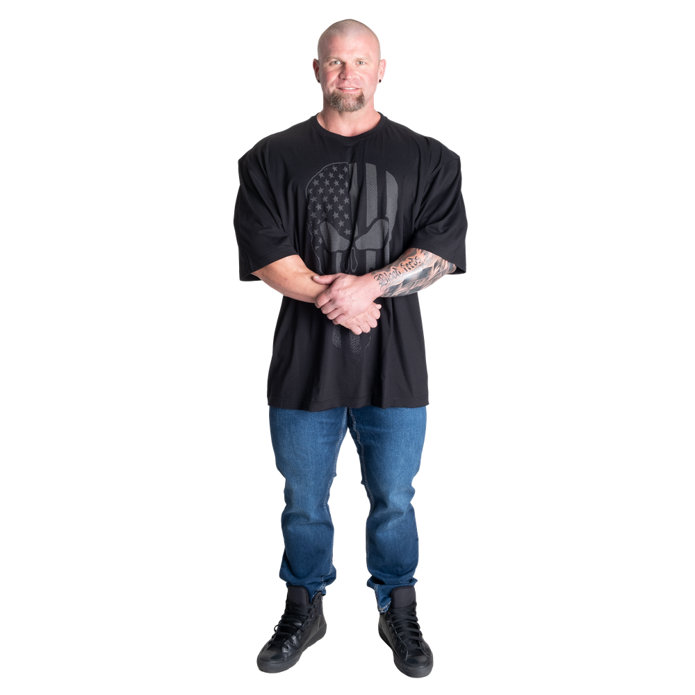Skull Division Iron Tee - Black - imagem 6