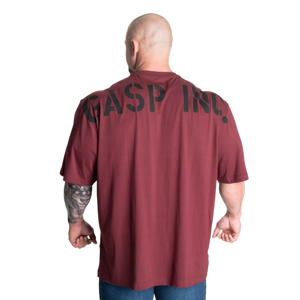 Skull Division Iron Tee - Maroon - imagem 2