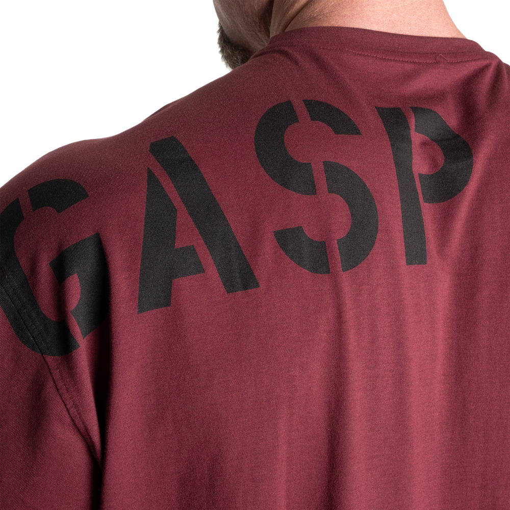 Skull Division Iron Tee - Maroon - imagem 5