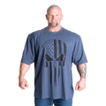Skull Division Iron Tee - Sky Blue Melange - imagem 1