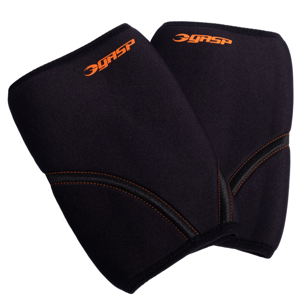 GASP Neoprene Knee Sleeves - Black - imagem 1