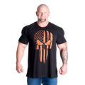 Skull standard tee - Black/Flame - imagem 1