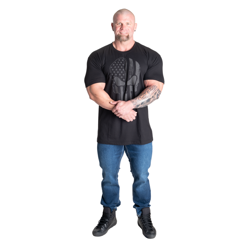 Skull standard tee - Black - imagem 6