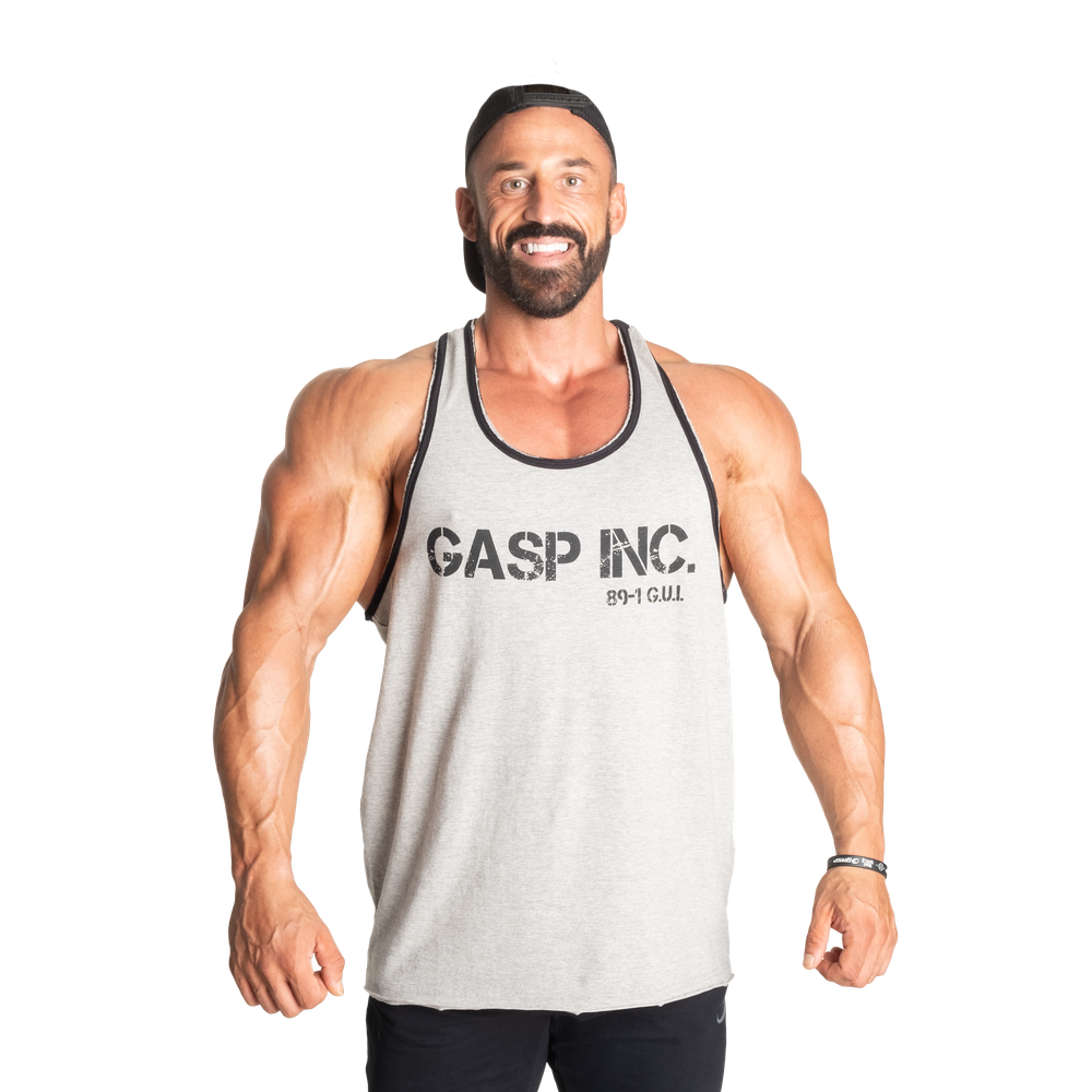 Division jersey tank - Greymelange/Black - imagem 1