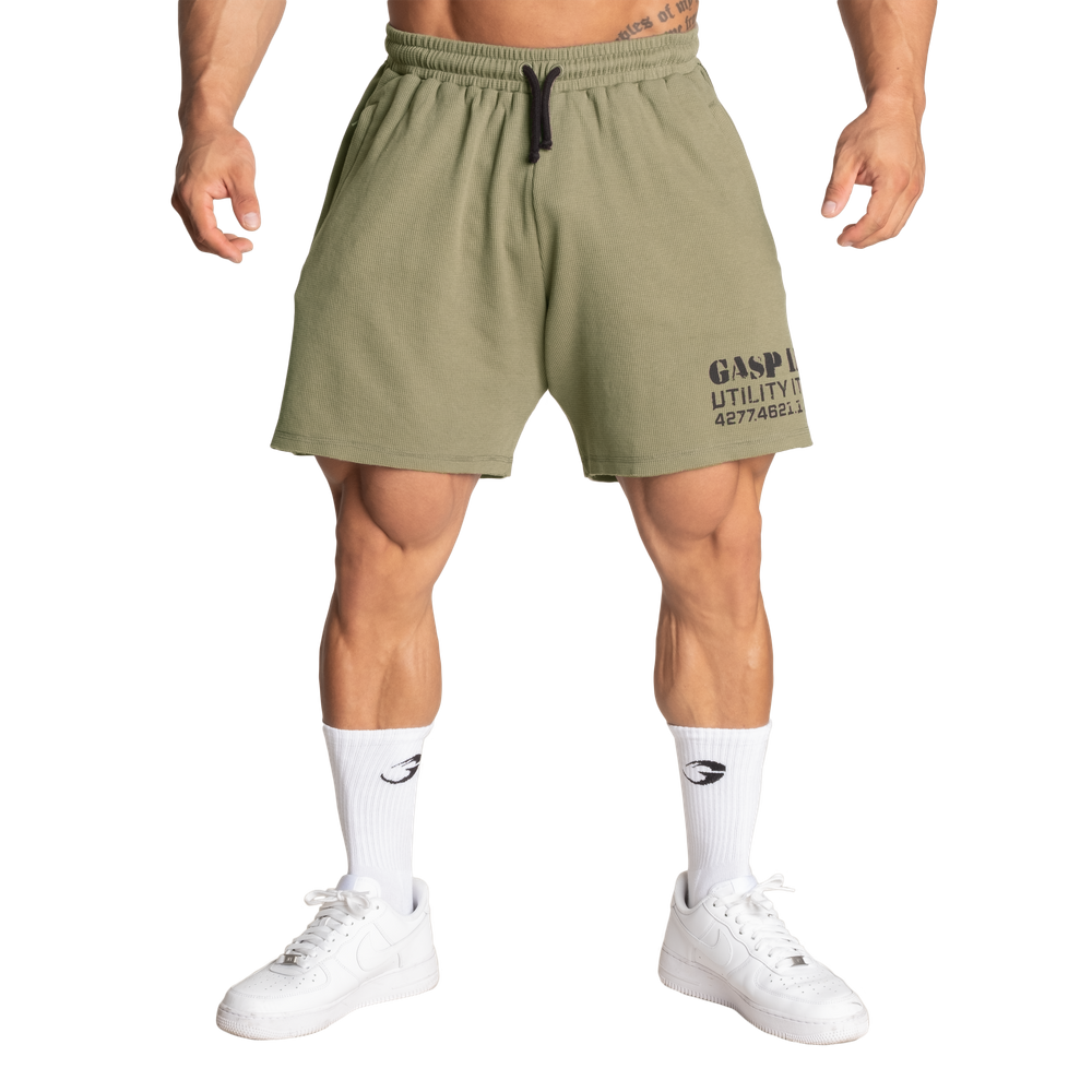 Thermal shorts 6" - Washed Green - imagem 2