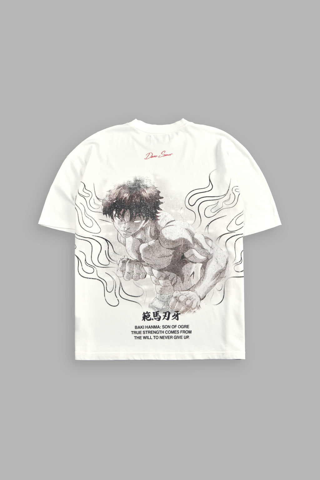 The Champion "Premium" Oversized Tee in Cream — imagem 1
