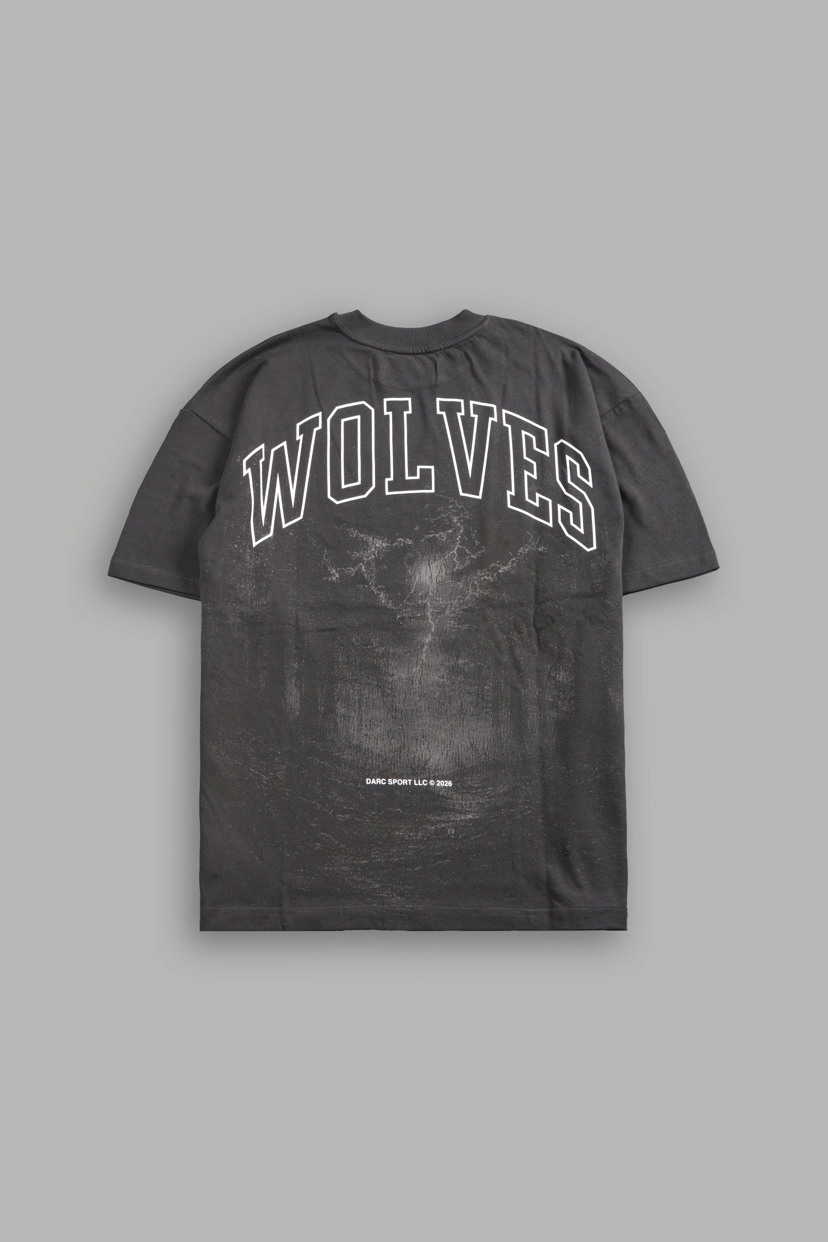Trust Your Journey Premium Oversized Tee in Wolf Gray — imagem 3