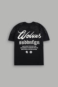Western Wolves Forever "Premium" Oversized Tee in Black — imagem 1