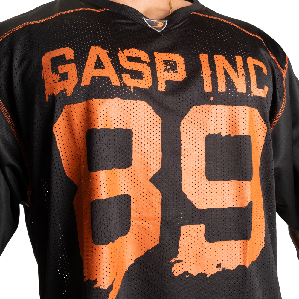 No1 Football Tee CUSTOMIZABLE - Black/Flame - imagem 5
