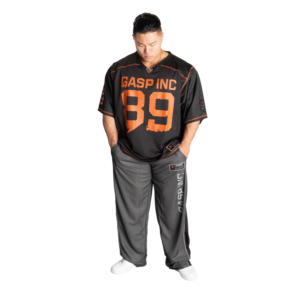 No1 Football Tee CUSTOMIZABLE - Black/Flame - imagem 9