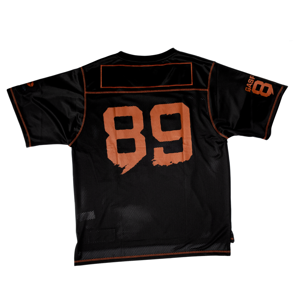 No1 Football Tee CUSTOMIZABLE - Black/Flame - imagem 10