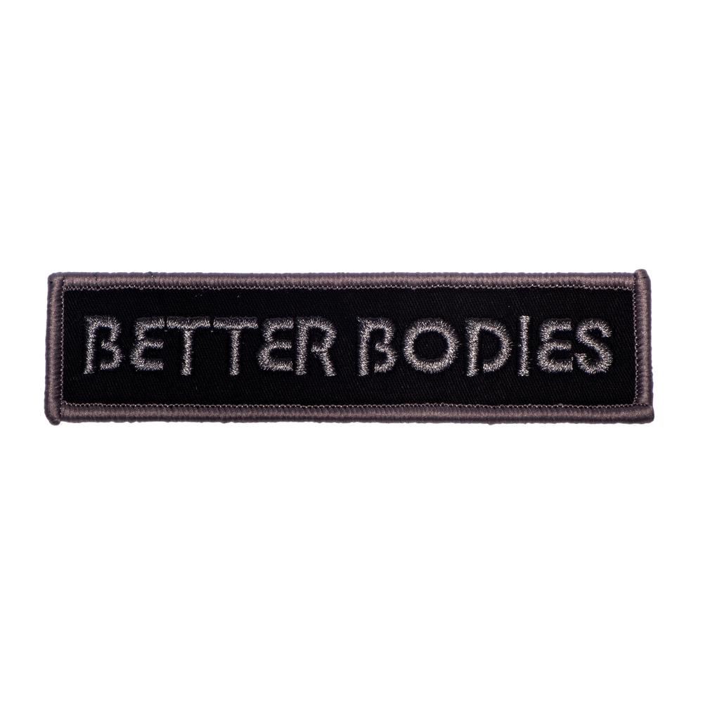 BB Embroidered Patch 3x11cm — imagem 1