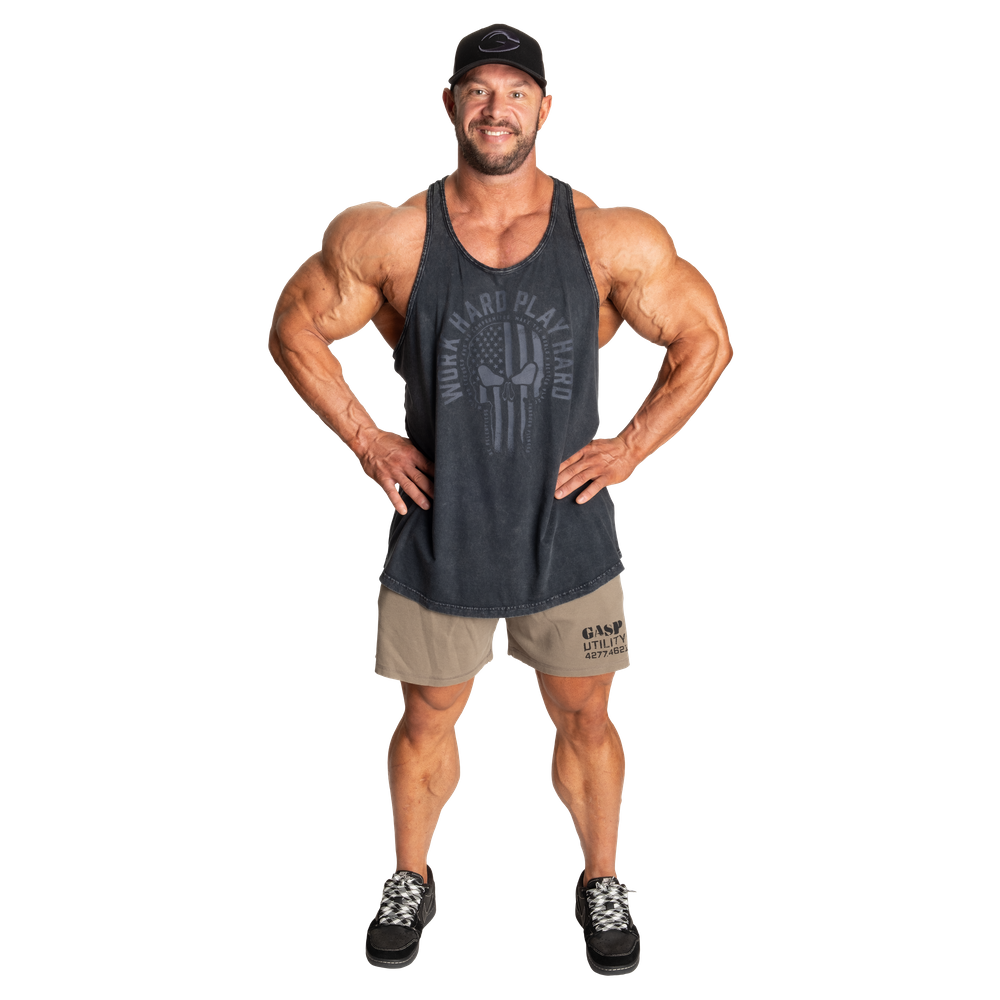 Skull T-back - Washed Black - imagem 6