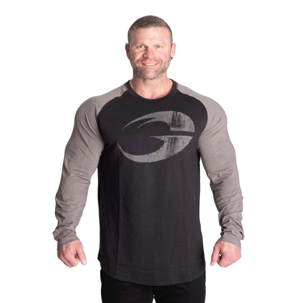 Original raglan ls - Black/Grey - imagem 2