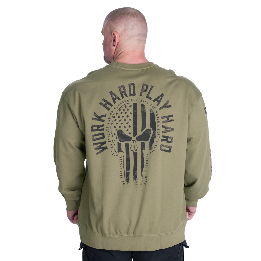 Graphic Crewneck - Acid washed green - imagem 1