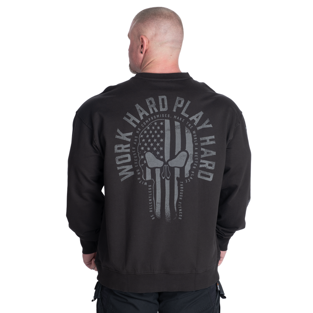 Graphic Crewneck - Acid washed black - imagem 1