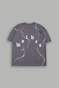 Lightning Frvr Premium Oversized Tee in Slate Gray - imagem 1