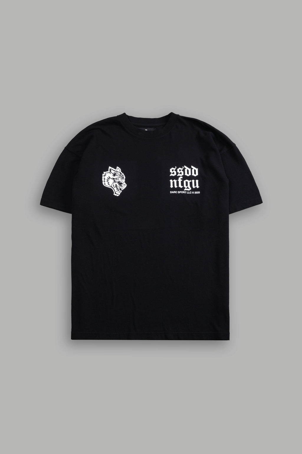Born Stoic "Premium" Oversized Tee in Black — imagem 3