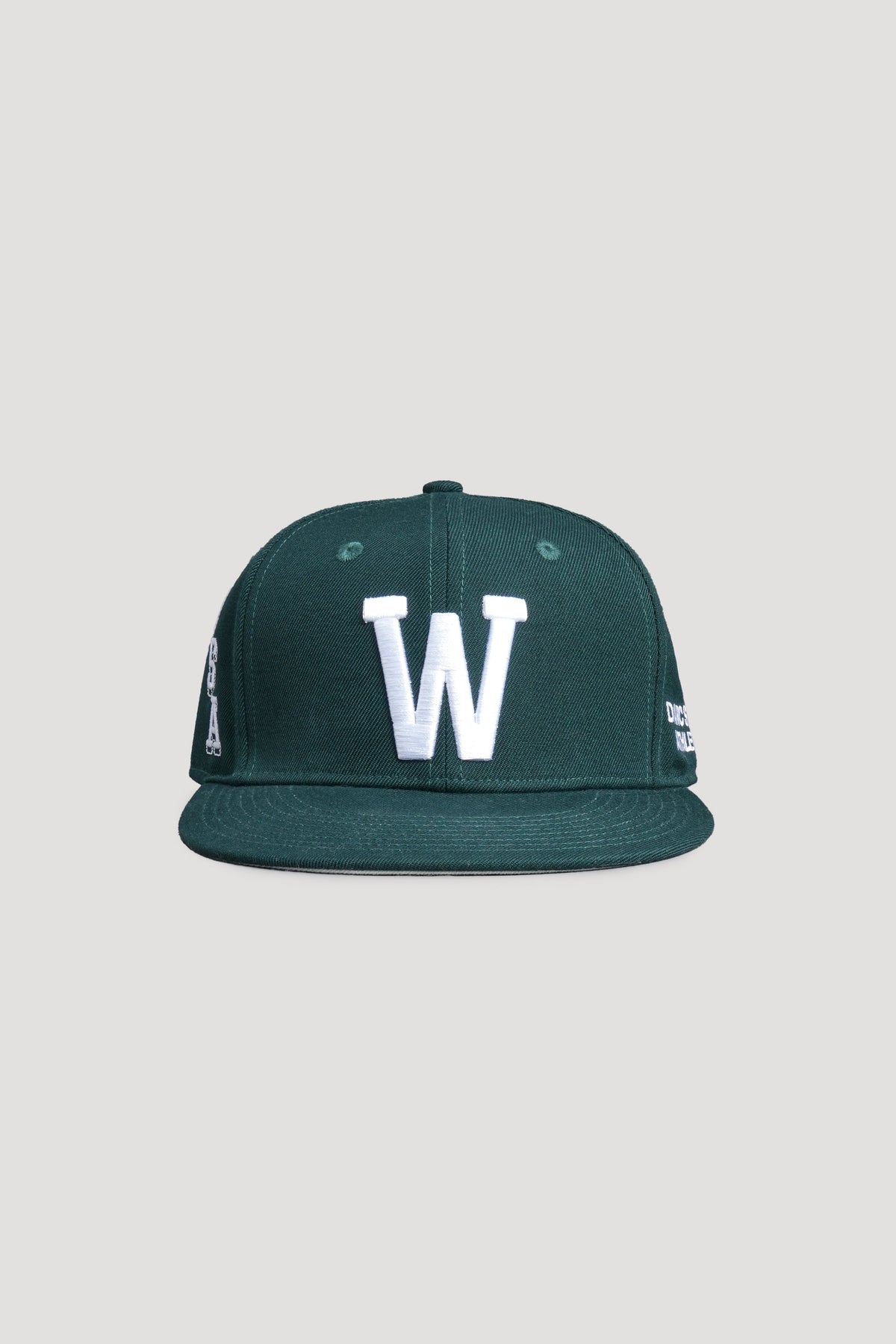 W Athletics Fitted Cap in Forest Pine — imagem 5