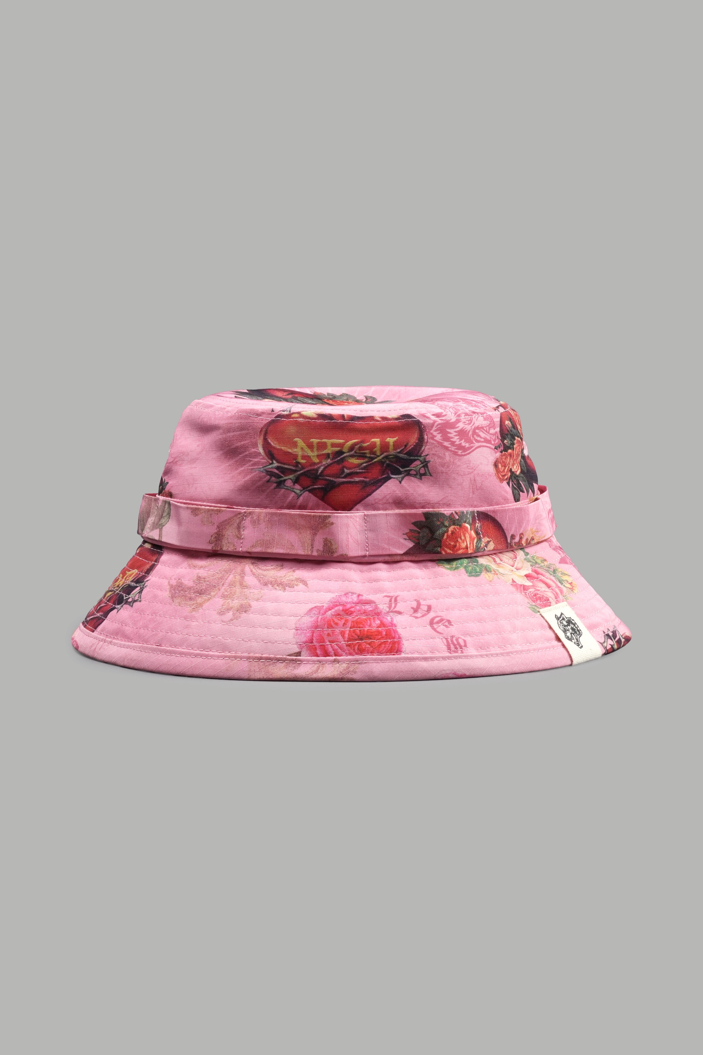 Wolf Patch V2 Boonie Bucket Hat in Corazon de Devocion — imagem 1