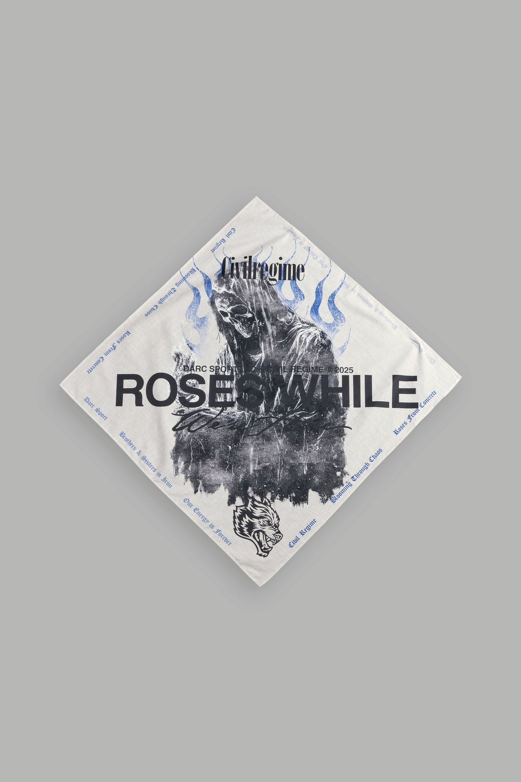 Life and Death Bandana in Cream — imagem 1