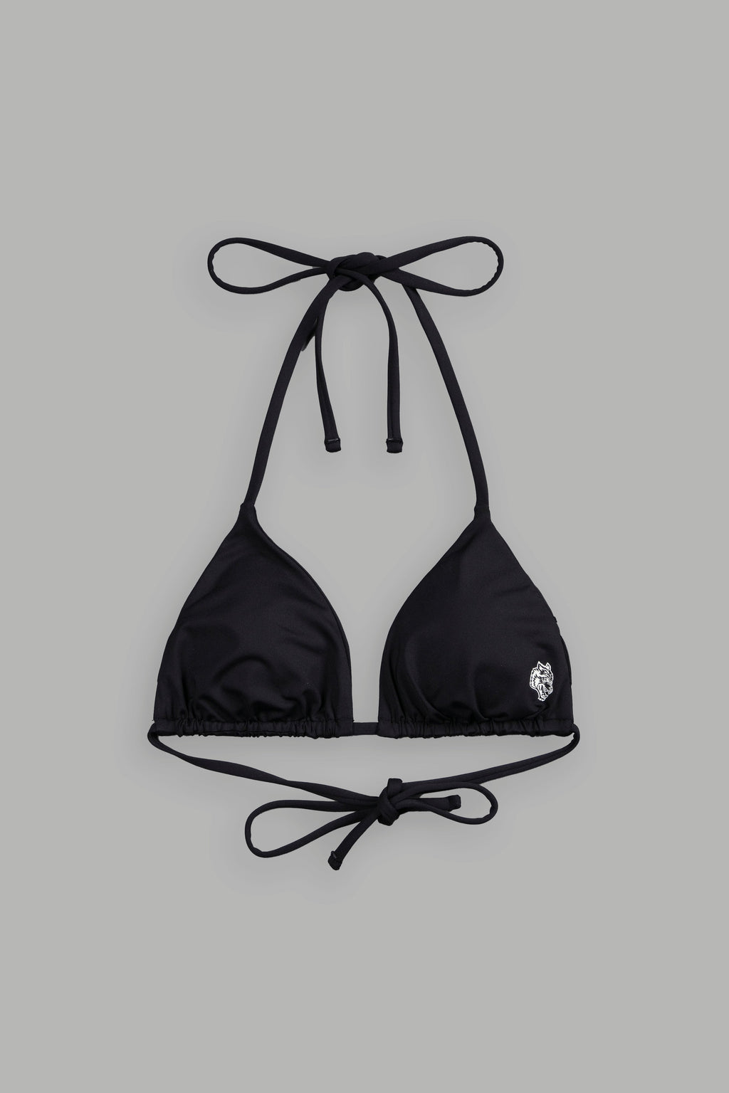 Single Wolf Nikita Triangle Top in Black — imagem 3