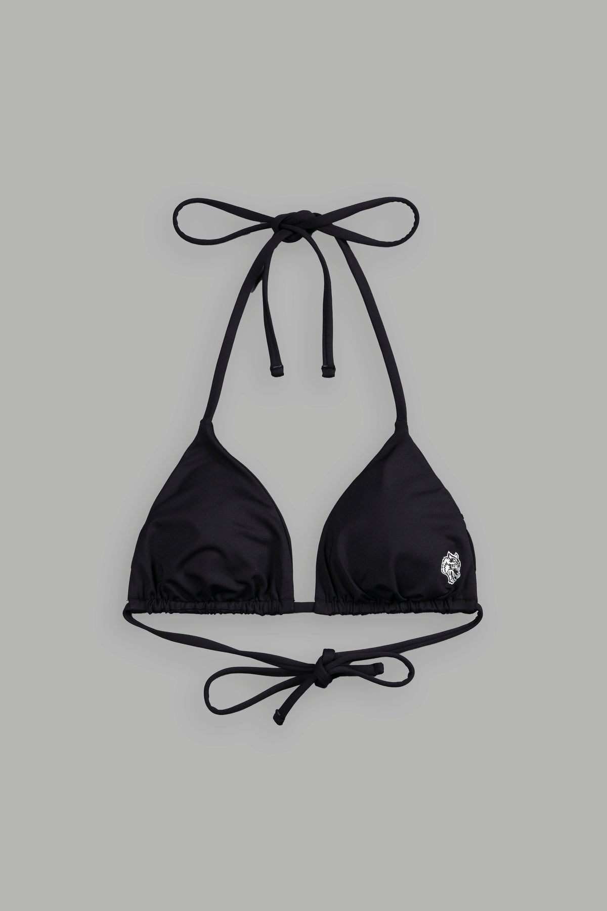 Single Wolf Nikita Triangle Top in Black — imagem 3