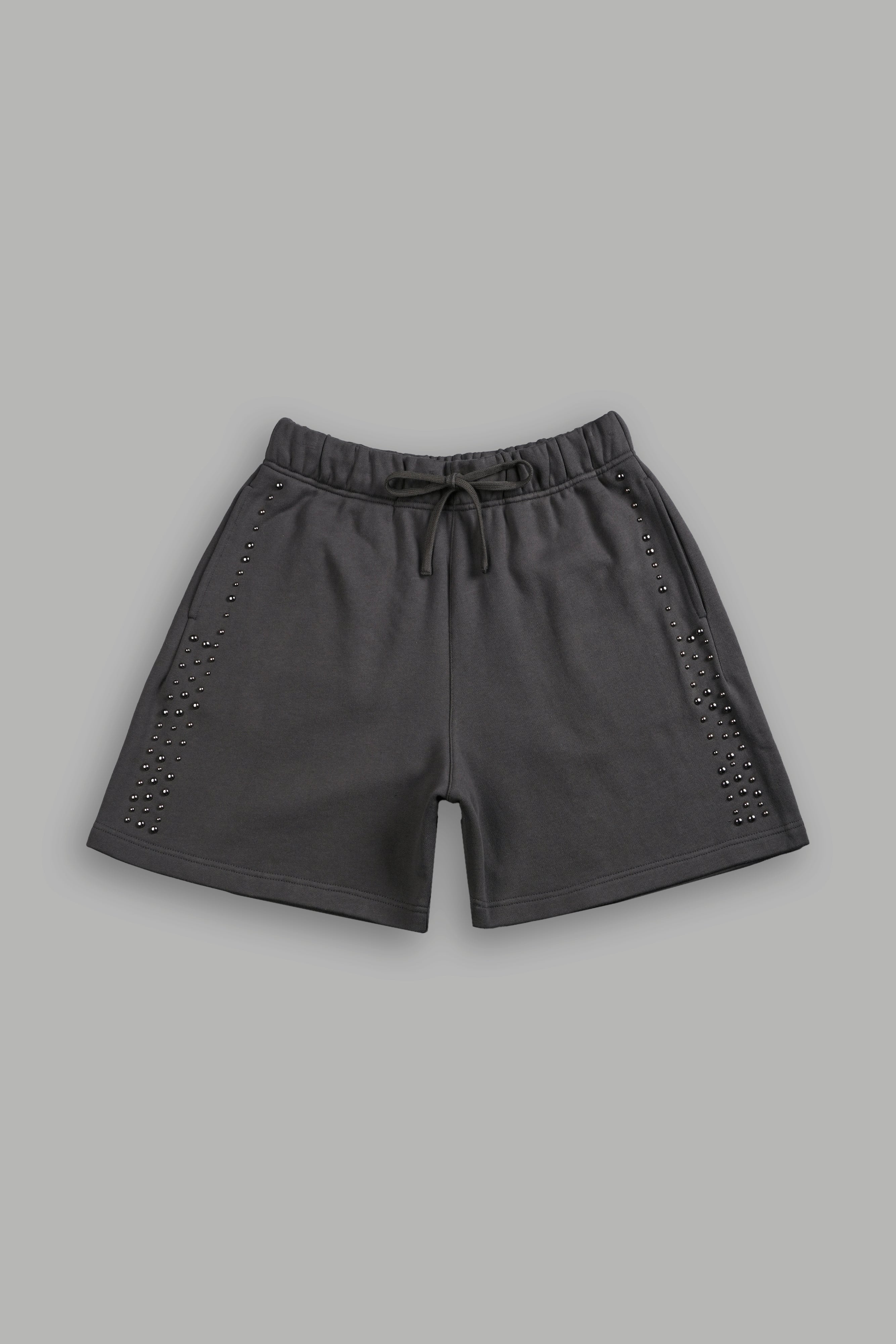 Stud Wolf Post Lounge Sweat Shorts in Wolf Gray — imagem 1