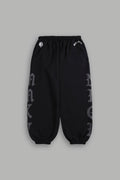 Stone Code Lightweight Lounger Sweat Pants in Black — imagem 1