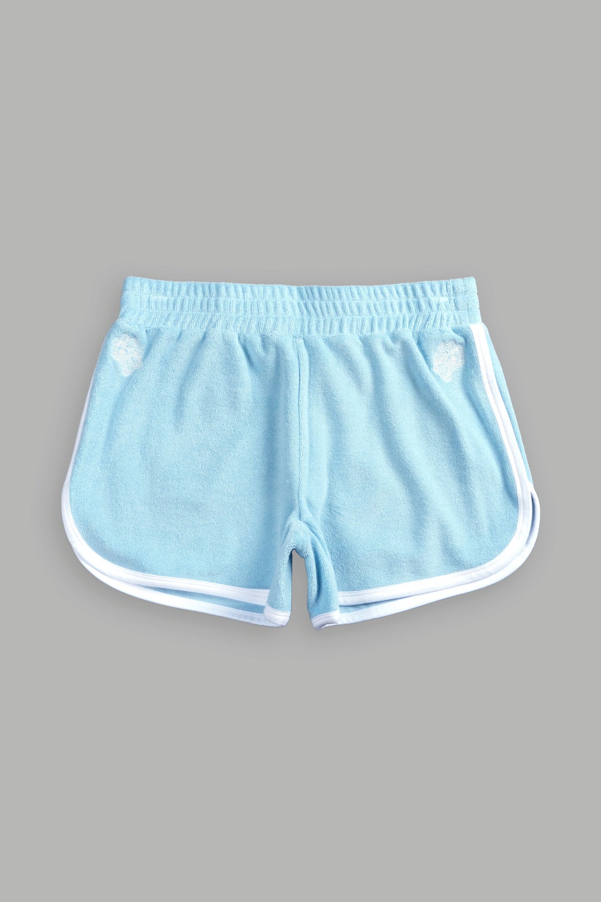 Dual Wolf Tia Track Shorts in Baby Blue - imagem 14