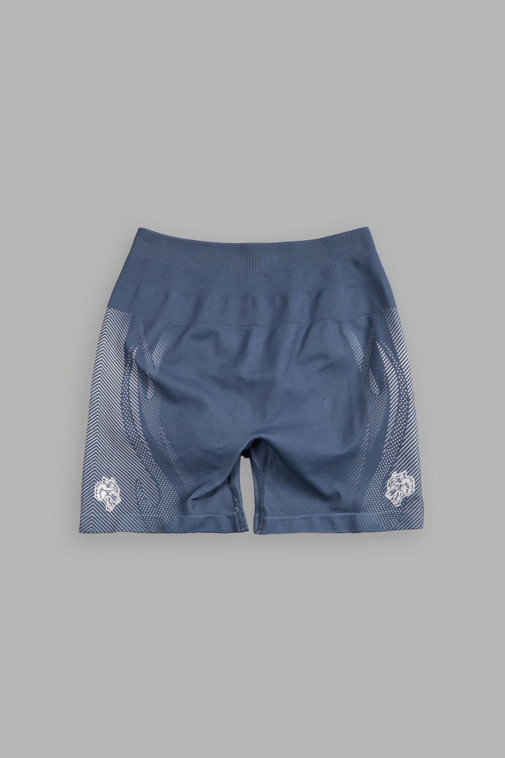 Moto Halftone Stella Soft Seamless Shorts in Charcoal Blue — imagem 11