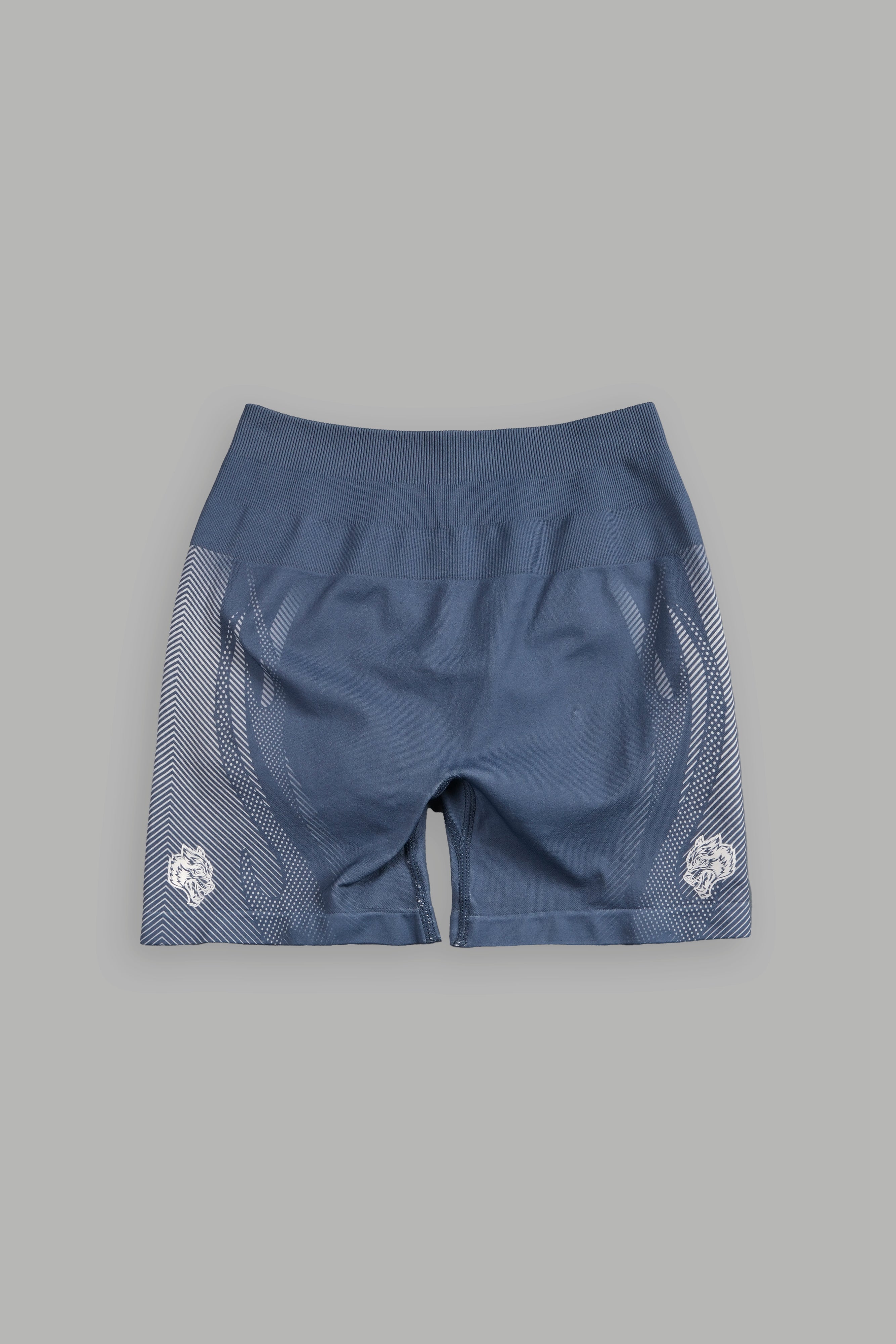 Moto Halftone Stella Soft Seamless Shorts in Charcoal Blue — imagem 11