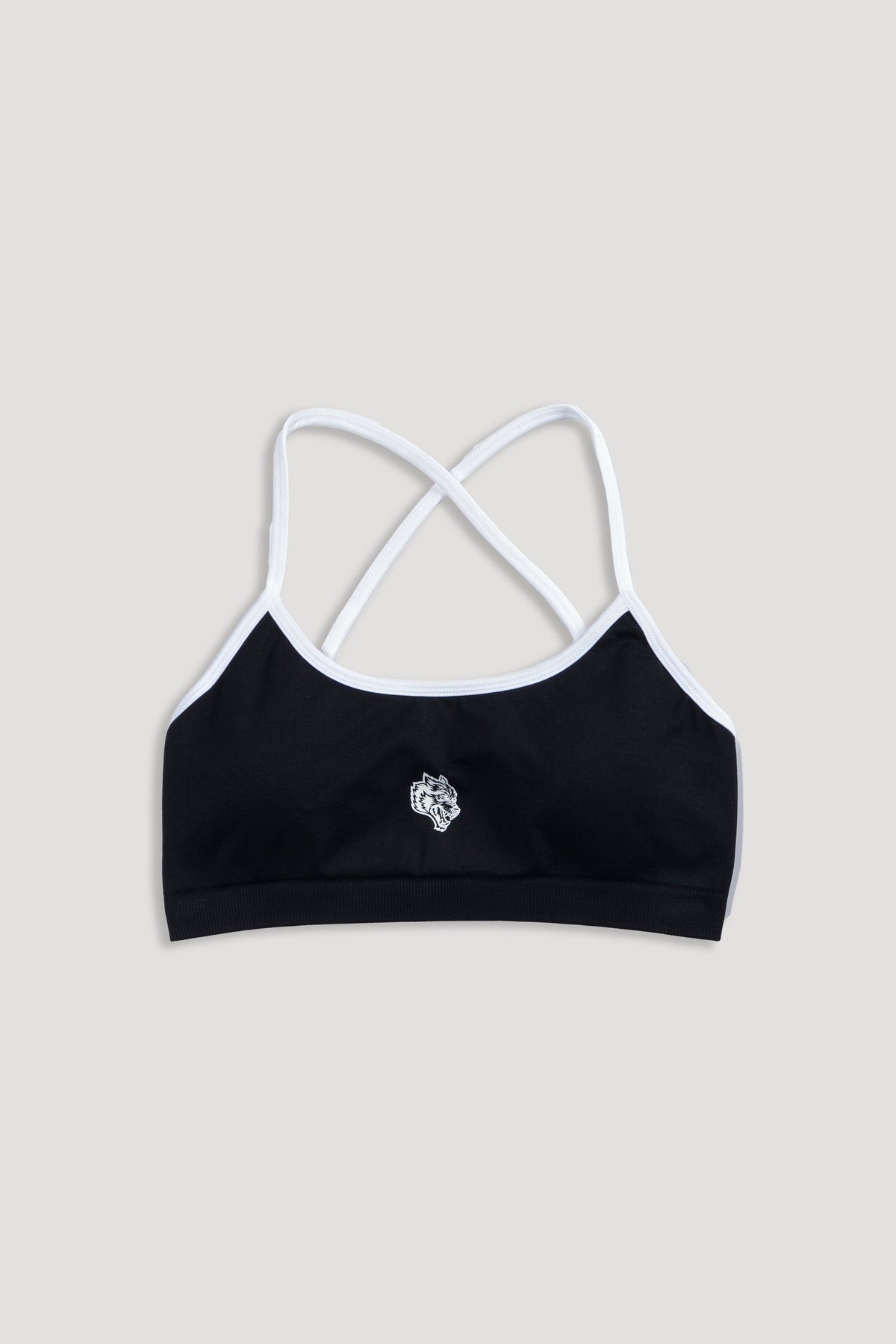 Wolf "Layla" Soft Seamless Bra in Black/White — imagem 7