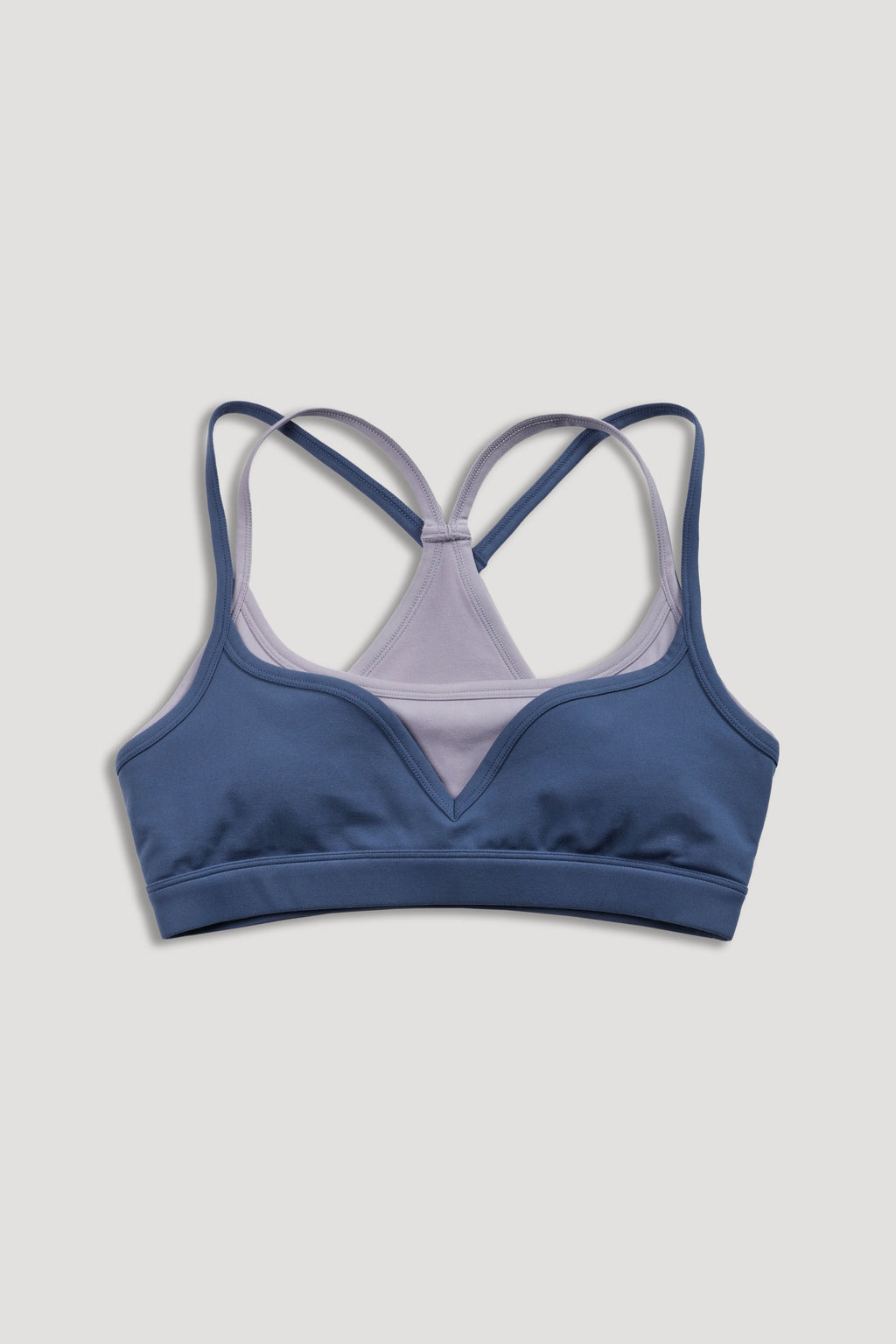Wolf "Juliette" Energy Double Bra in Washed Denim/Sport Gray — imagem 6